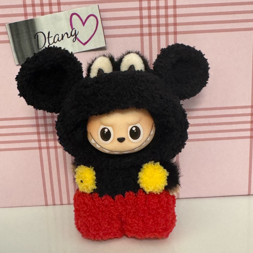 Labubu v4 Mickey outfit
